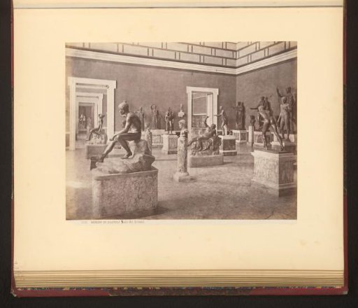 Hall with Bronzes in the Museo di Napoli