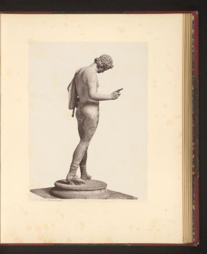 Sculpture of Narcissus