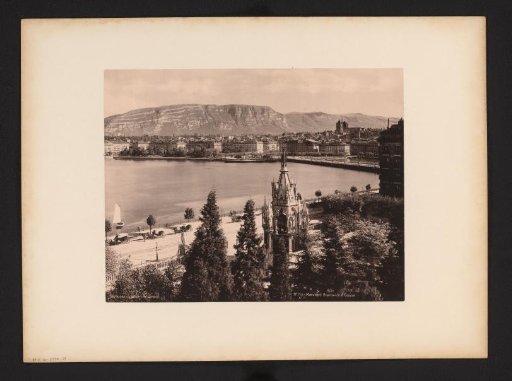 View of Geneva with the Brunswick Monument