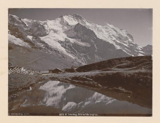 Jungfrau, seen from the Kleine Scheidegg