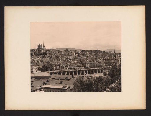 View of Lausanne
