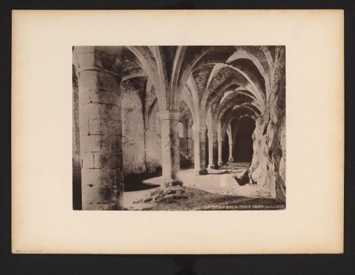 Cellars of the Castle of Chillon