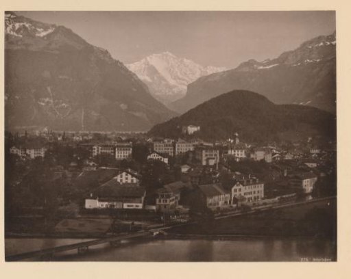 View of Interlaken and the Jungfrau