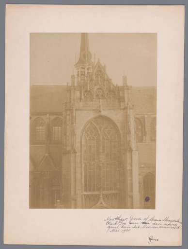 North side of the Great or St. Mary Magdalene Church at Goes