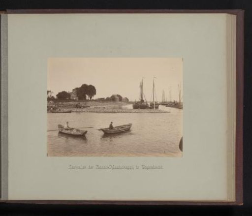 Unloading Place at the River of the Basalt Company in Papendrecht