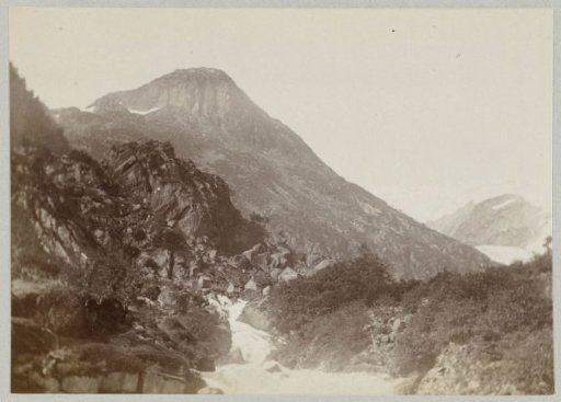 Mountain landscape in Norway