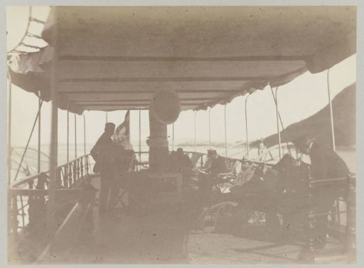 Party aboard the paddle steamer Hohenzollern