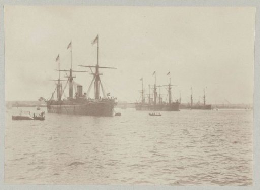 Steamships at Sea