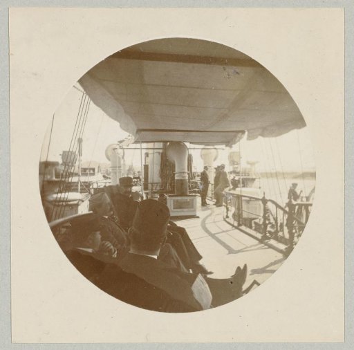 Travel Companions of Emperor Wilhelm II Aboard the Hohenzollern