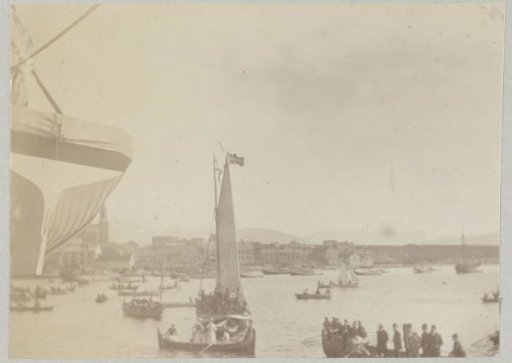 Full boats in a Norwegian harbor
