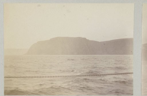 View over the sea from a ship