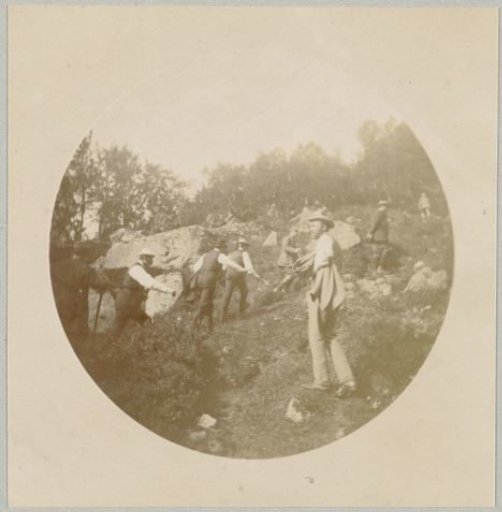 Emperor Wilhelm II and his traveling party