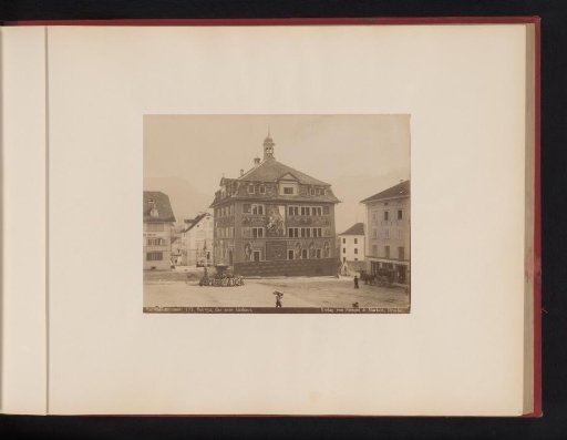View of the town hall of Schwyz