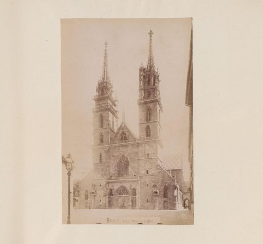 View of the Münster in Basel