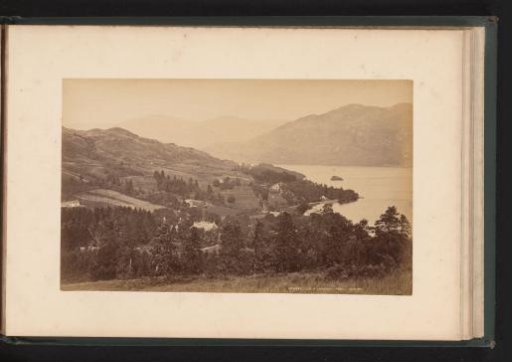 View of Tarbet and Loch Lomond