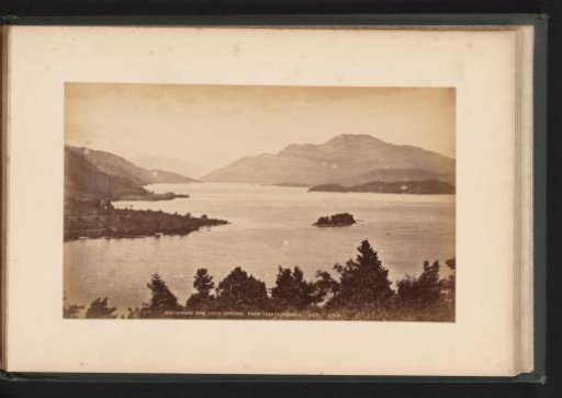 View of Ben Lomond and Loch Lomond