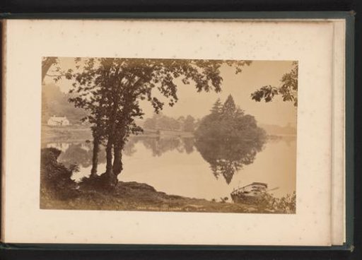 View of Swan Island in Loch Lomond