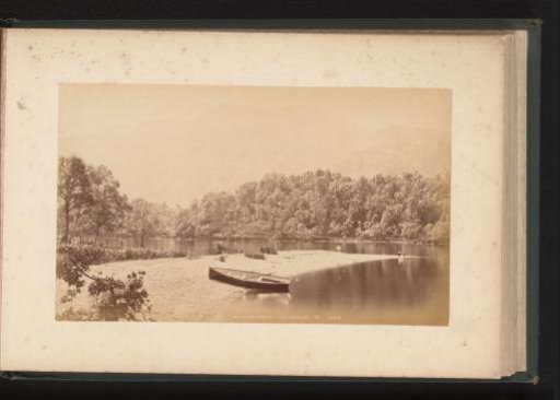Rowing boat at Loch Katrine