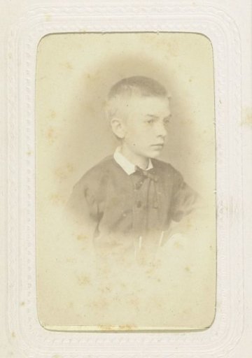 Studio portrait of a boy