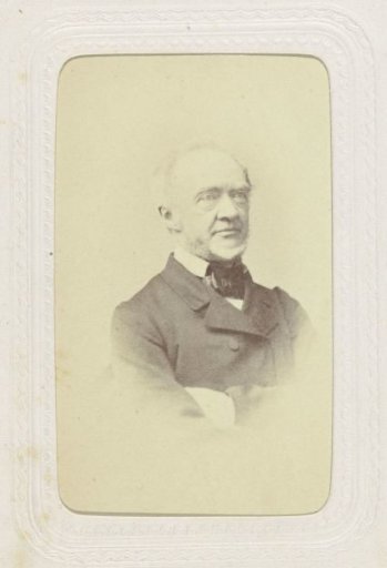 Studio portrait of an older man in costume