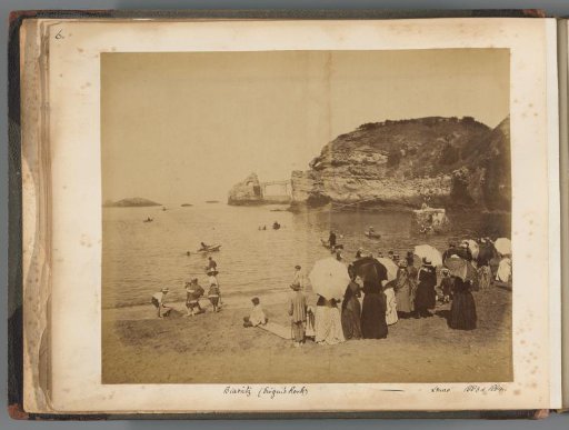 Beach in Biarritz