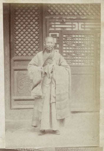 Portrait of a Buddhist Monk in China