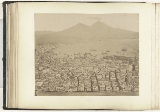 Naples and the Vesuvius seen from the Carthusian monastery San Martino