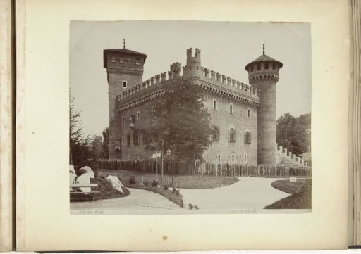 View of the Borgo medievali in Turin