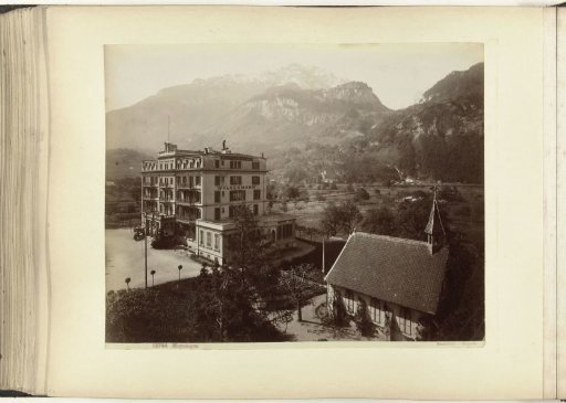 Hotel Wildenmann in Meiringen, Located Next to the Church
