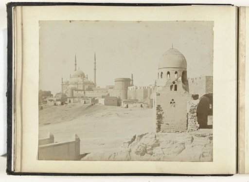 City view of a North African city seen from outside the city walls