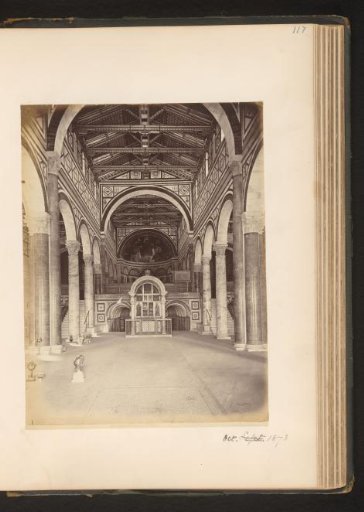 Interior of San Miniato al Monte in Florence