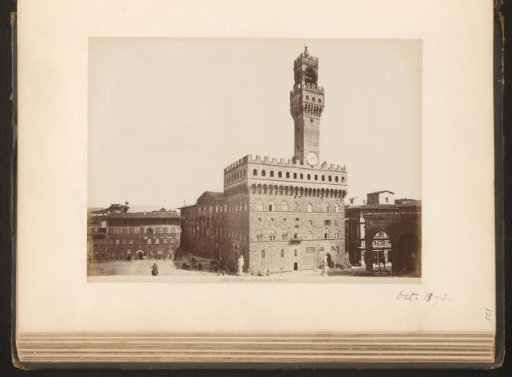 Palazzo Vecchio on the Piazza della Signoria in Florence