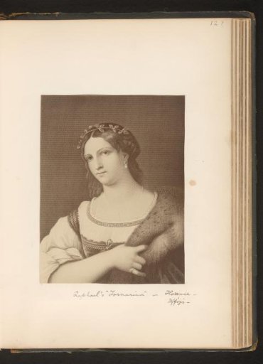 Photographic reproduction of a print of a portrait of a woman