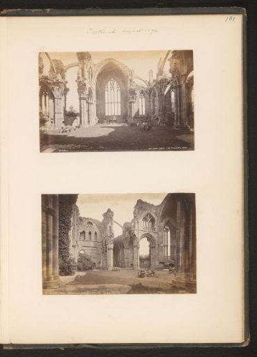 Melrose Abbey in Melrose