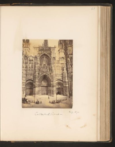 Rouen Cathedral and a View of Rouen