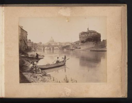 View of the River Tiber in Rome