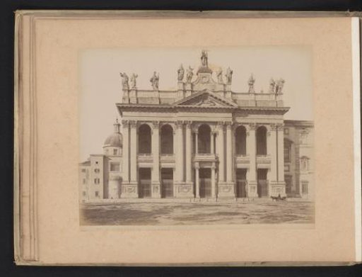 View of St. John Lateran in Rome