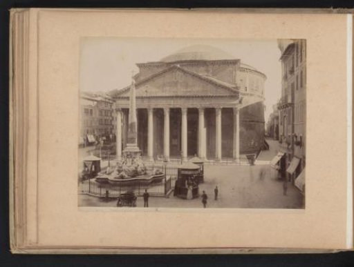 View of the Pantheon in Rome