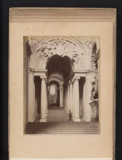 View of the Scala Regia in Vatican City