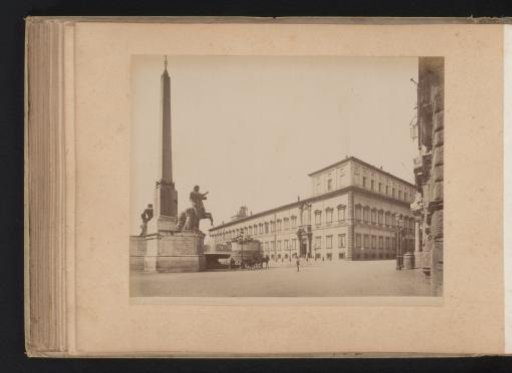 View of the Palazzo del Quirinale in Rome