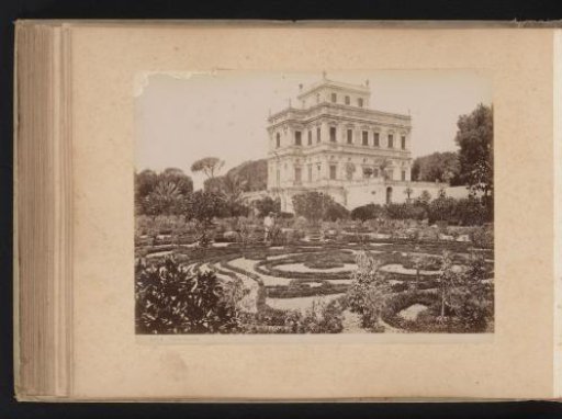 View of the Villa Doria Pamphilj in Rome