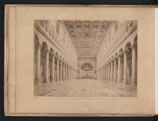 Interior of St. Paul Outside the Walls in Rome