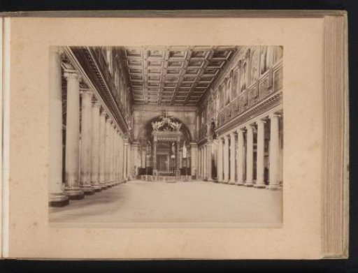 Interior of Santa Maria Maggiore in Rome