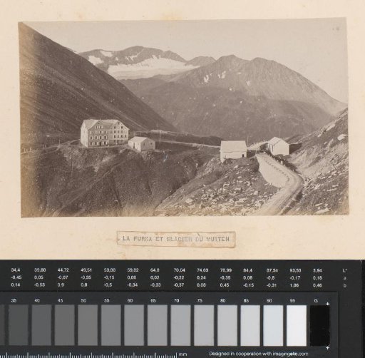View of the Furka Pass, Switzerland