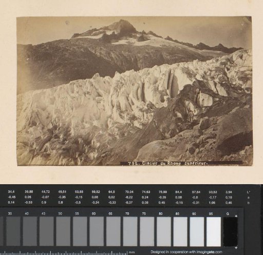 View of the Rhône Glacier, Switzerland