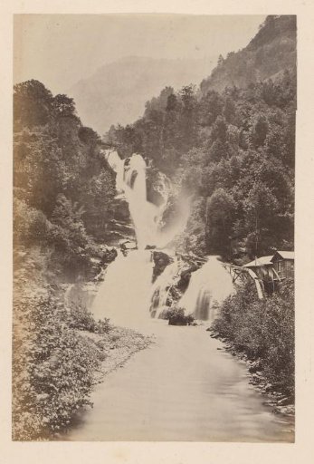 View of the Reichenbach Falls