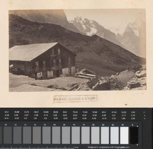 View of the Grosse Scheidegg and the Eiger, Switzerland