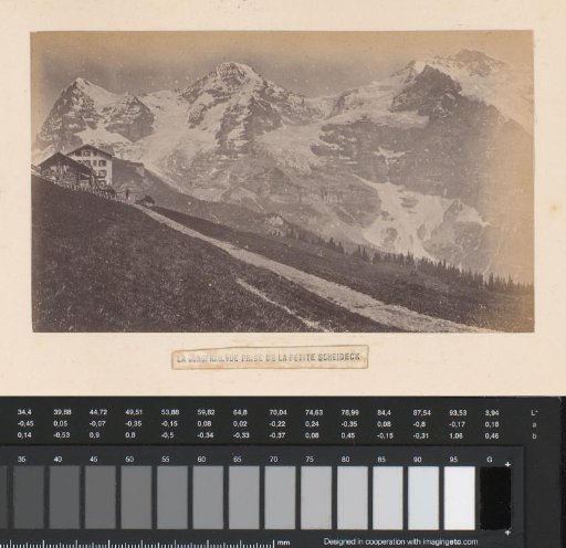 Jungfrau, seen from the Kleine Scheidegg, Switzerland