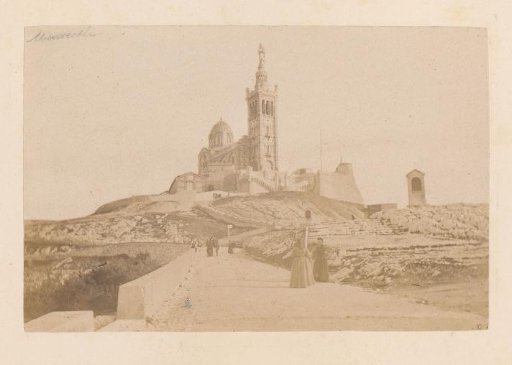 View of the Notre-Dame de la Garde in Marseille, France
