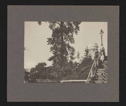 View of the Soldiers' and Sailors' Monument in Riverside Park, New York